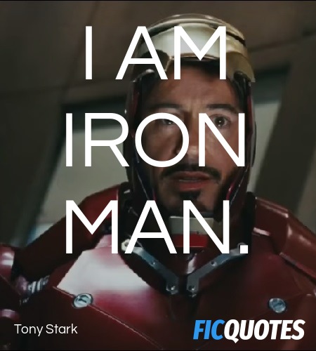 I am Iron Man. image