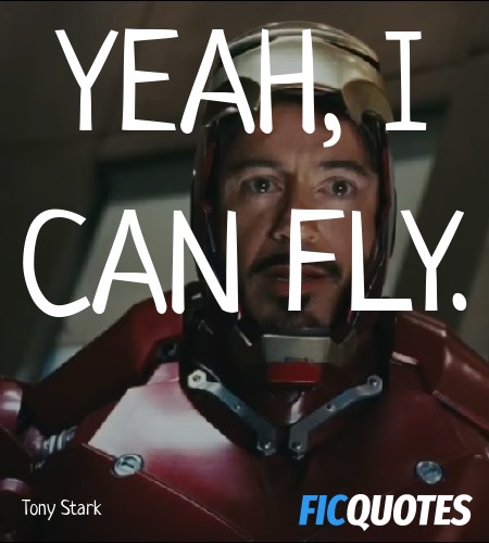 Yeah, I can fly. image
