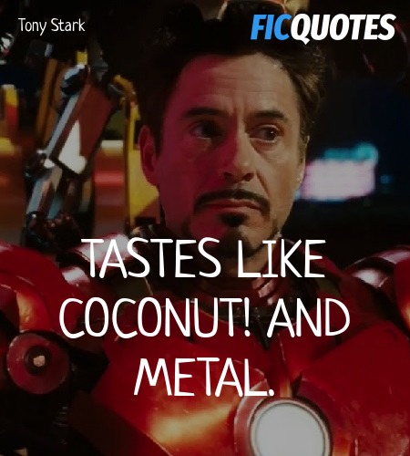 Tastes like coconut! And metal. image