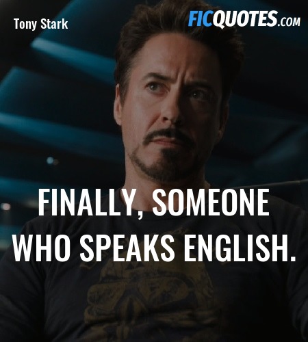 Finally, someone who speaks English. image